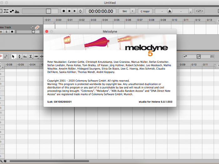 Melodyne software, free download